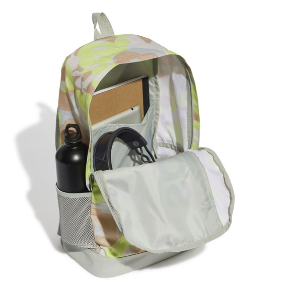 Adidas Linearer Grafischer Rucksack "Wonder Silver"