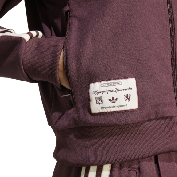 Adidas Olympique de Lyon ICON TT W "Aurora Ruby"