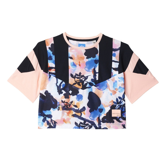 Adidas Originals EQT Cropped Tee J (multicolor/haze coral/legend Tinte)