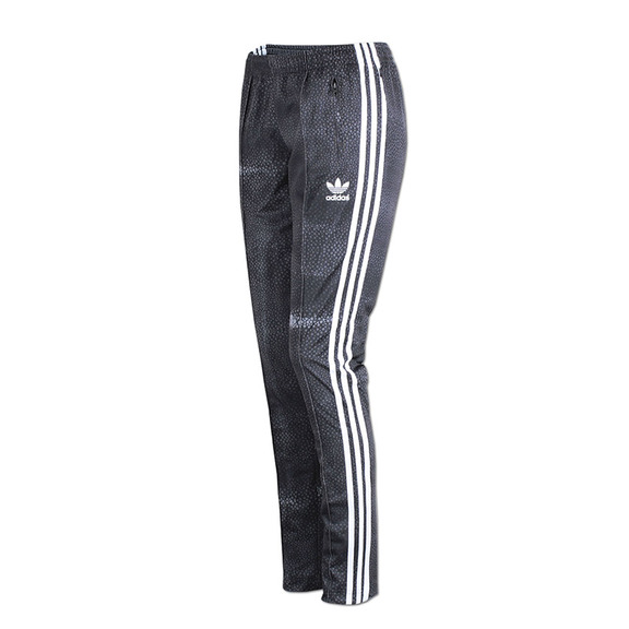 Original Adidas Frau Pant Mystic Moon Supergirl Rita Ora (schwarz/gris/weiß)