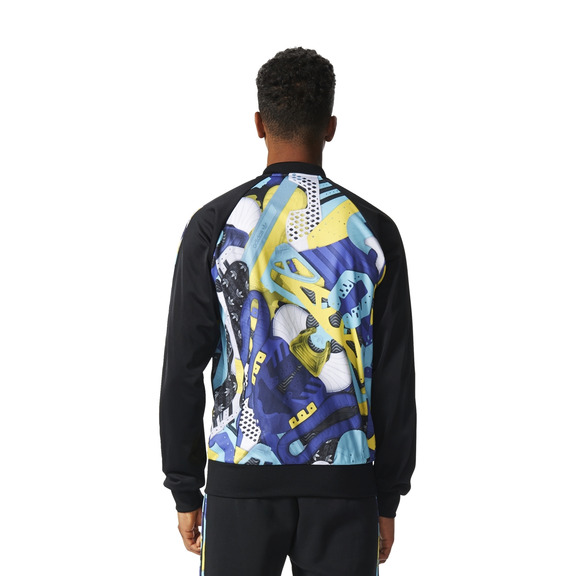 Adidas Originals Schuhmontage AOP Track Top (multicolor/black)