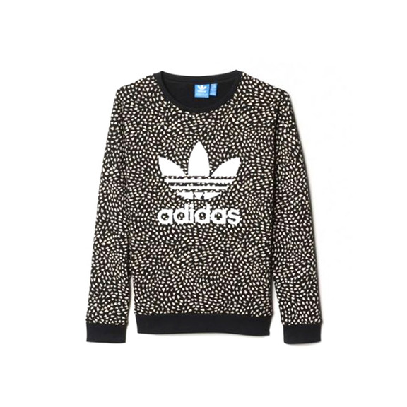 Adidas Originals Sudadera Trefoil J (schwarz/weiß)