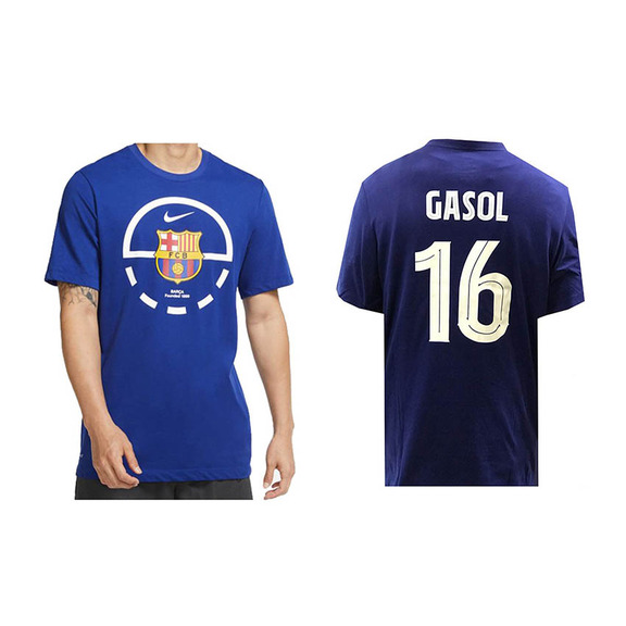 Camiseta Dry-Fit FCB Basket Team Gasol #16 #