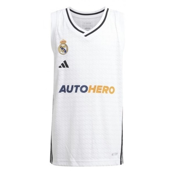 Camiseta Junior 1a Equipación Real Madrid Basketball "White"