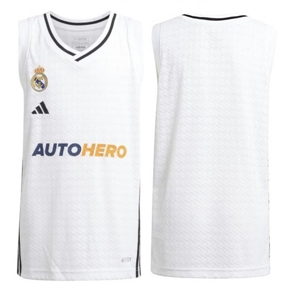 Camiseta Junior 1a Equipación Real Madrid Basketball "White"