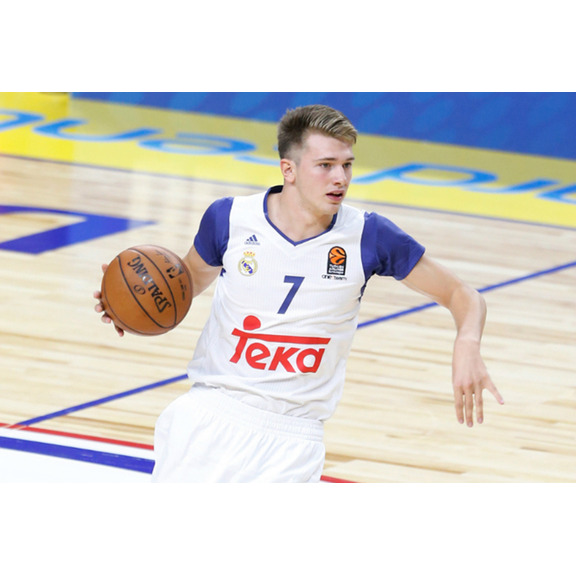 Camiseta Mangas Luka Doncic #7# Real Madrid 2016/17 (balcri/mornat)