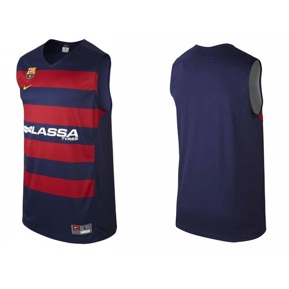 Camiseta Réplica Basket FC Barcelona (421/azul/grana)