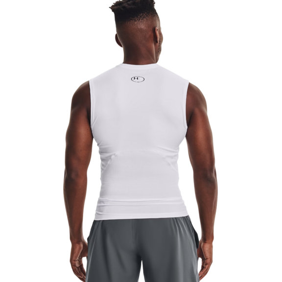 Camiseta sin mangas HG Armour Comp "White"