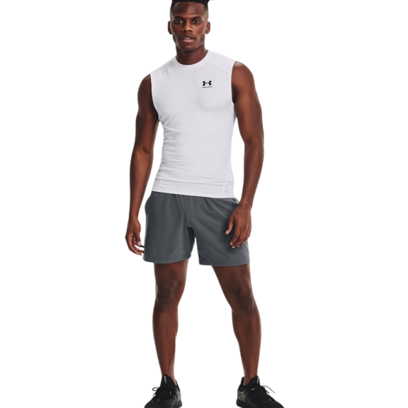 Camiseta sin mangas HG Armour Comp "White"
