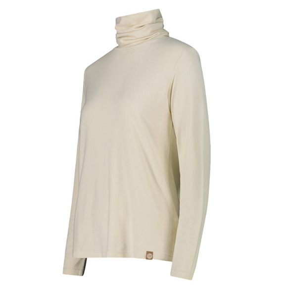 Campagnolo Heathered Turtleneck Sweater "Avorio"