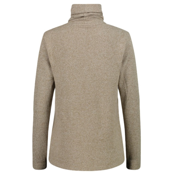 Campagnolo Heathered Turtleneck Sweater "Tabacco"