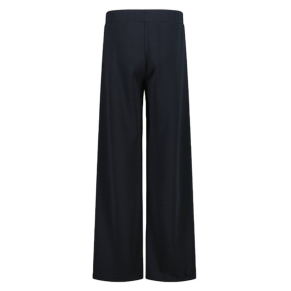Campagnolo Long Wide-leg Trousers Modal "Black"