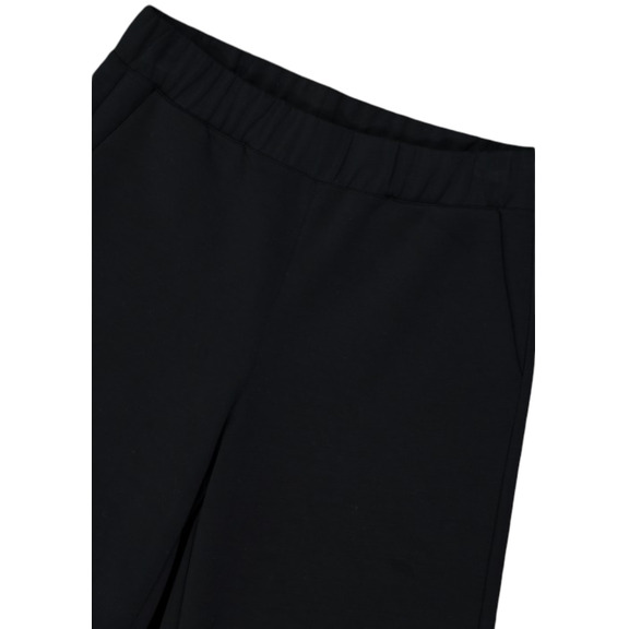 Campagnolo Long Wide-leg Trousers Modal "Black"