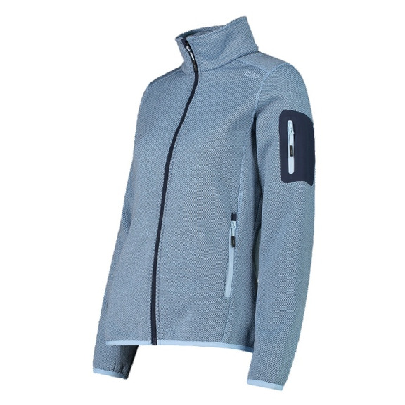 Campagnolo Women\'s Melange Knit-Tech Fleece "Skylight-Blue"