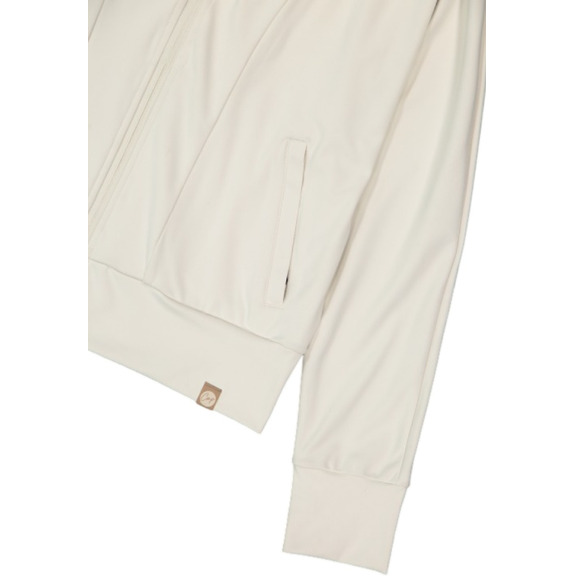 Campagnolo Zip-up Sweatshirt with High Neck "Avorio"
