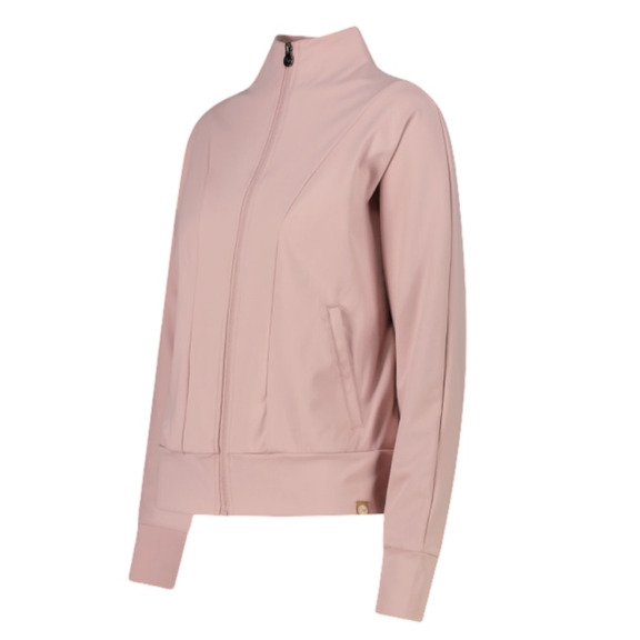 Campagnolo Zip-up Sweatshirt with High Neck "Romantic Rose"