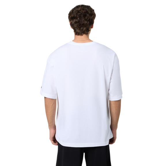 Champion Big C Logo Stickerei Crewneck T-Shirt "White"