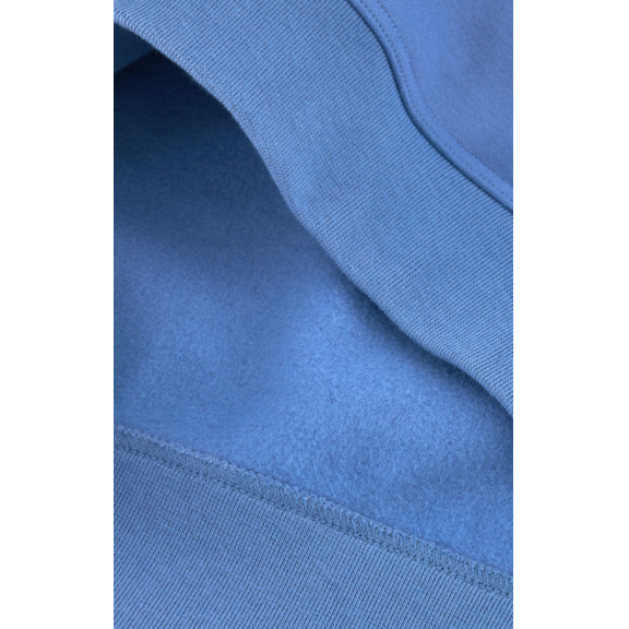 Champion Big C Logo Stickerei Fleece Hoodie "Teal Blue"