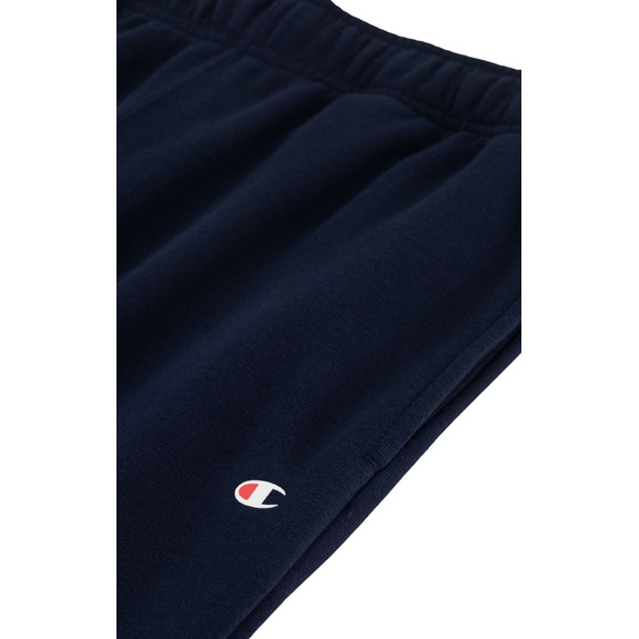 Champion C Logo Gerippte Manschette Terry Joggers