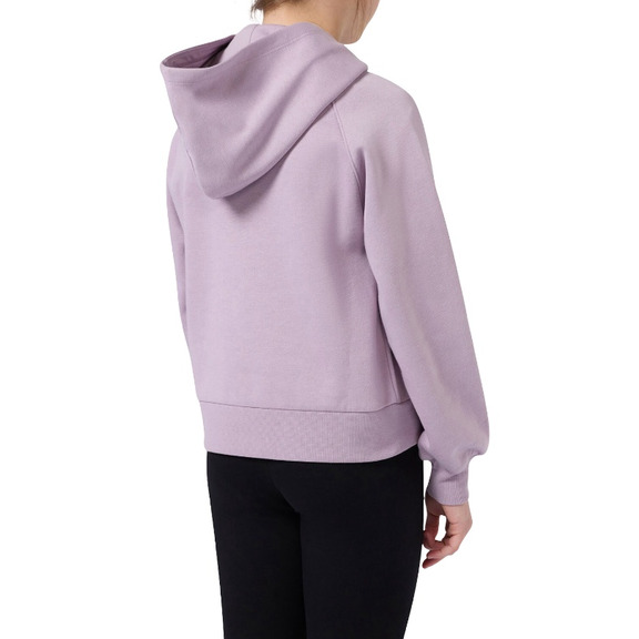 Champion Girls Fleece Hoodie with Big Logo Icons "Violet"