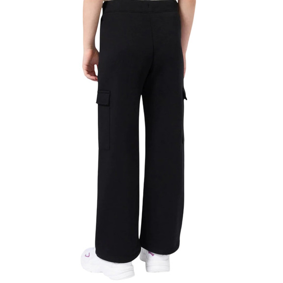 Champion Girls Icons Cargo Straight Hem Pants Comfort Fit "Black"