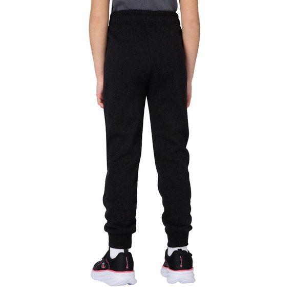 Champion Girls Rib Cuff Fleece Joggers Icons "Black"
