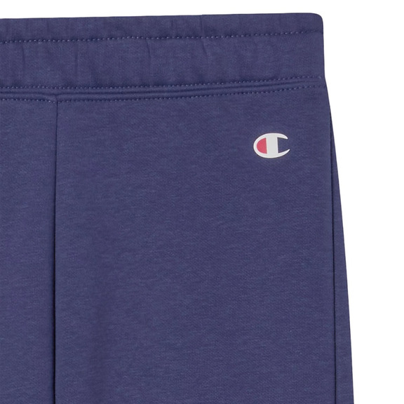 Champion Girls Rib Cuff Fleece Joggers Icons "Denim Blue"
