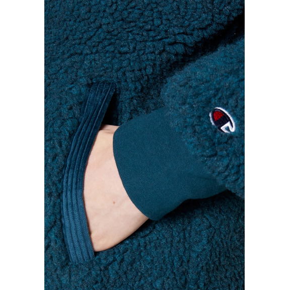 Champion Half Zip Polar Fleece Pullover "Dark Green-Blue"