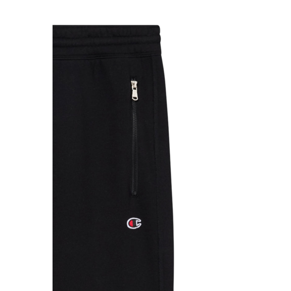Champion Icon Pocket Zip Rib Cuff Fleece Slim Fit Pants "Schwarz"