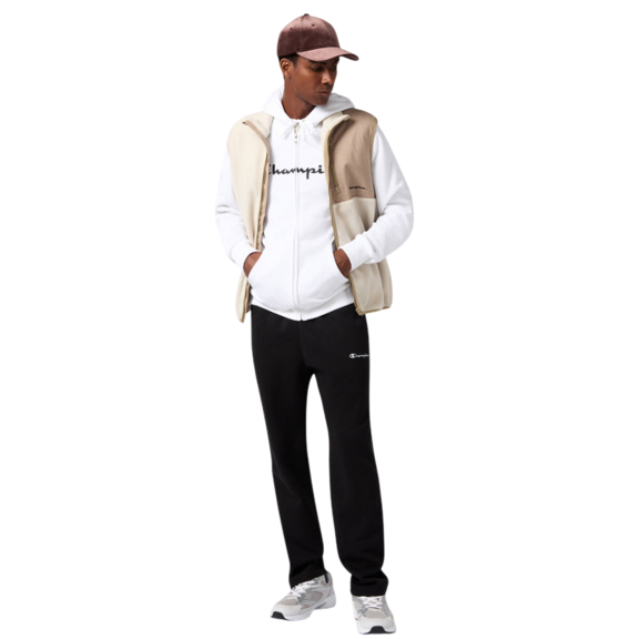 Champion Icons Men’s Straight Hem Fleece Pants "Black"