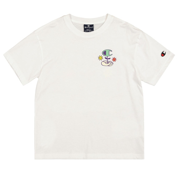 Champion Kids Crewneck T-Shirt "White"