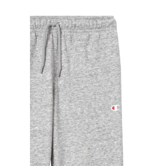 Champion Kids Rib Cuff Fleece Pants Icons "Light Grey"