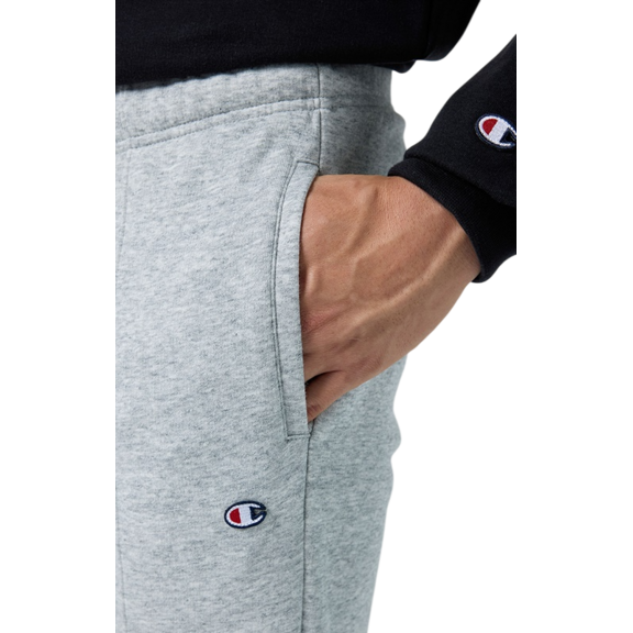 Champion Legacy Athletic Regular Fit Straight Hem Zip Pants "Medium Grey"