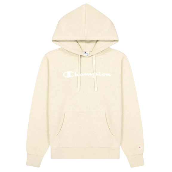 Champion Legacy Big Script Logo Druck Hoodie "Wheat"