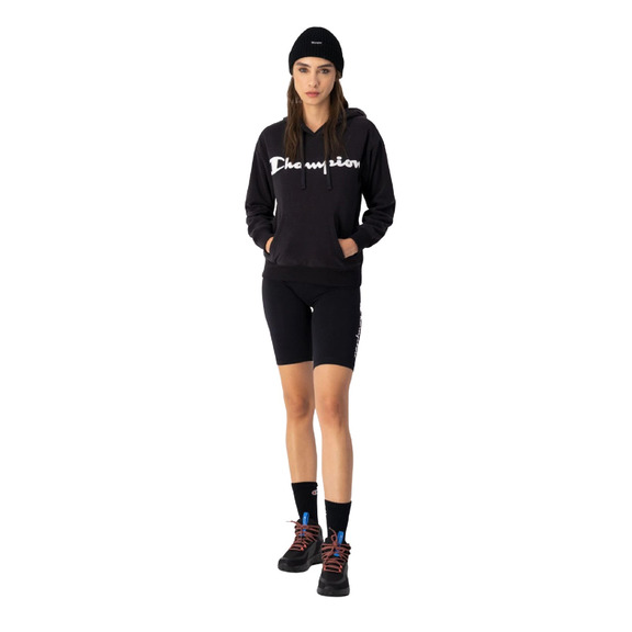 Champion Legacy Boxy Fleece Hoodie "Black"
