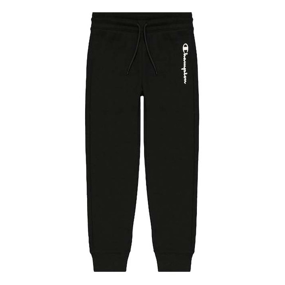 Champion Legacy Girls Vertical Small Script Logo Hose "Schwarz"