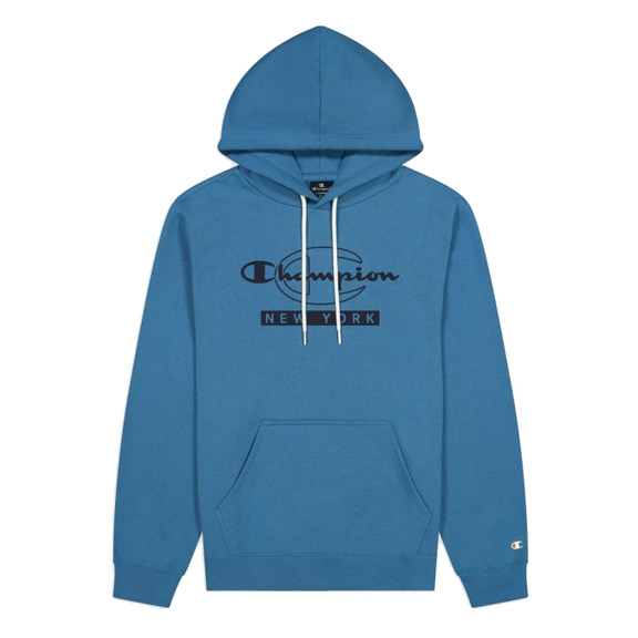 Champion Legacy New York Graphic Print Hoodie "Blue"