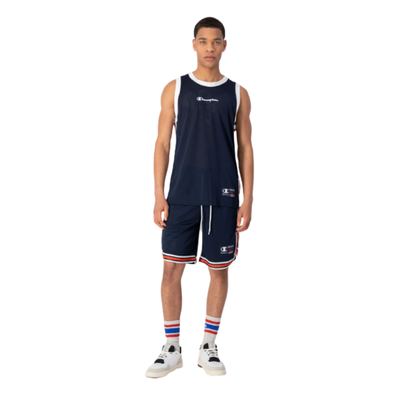 Champion Retro Basketball Mesh Shorts "Blaue Marine"