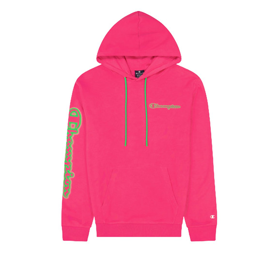 Champion Legacy Spray Neon Kapuzenpullover "Pink Fucsia Flour"
