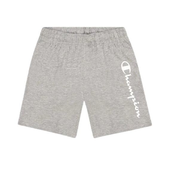 Champion Legacy Vertical Script Logo Pocket Shorts "Light Grey"