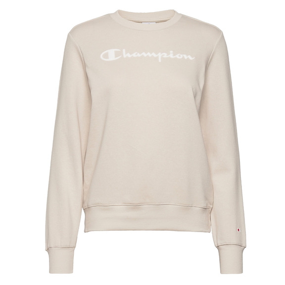 Champion Legacy Wm ́s Front Script Logo Sweatshirt "Beige"