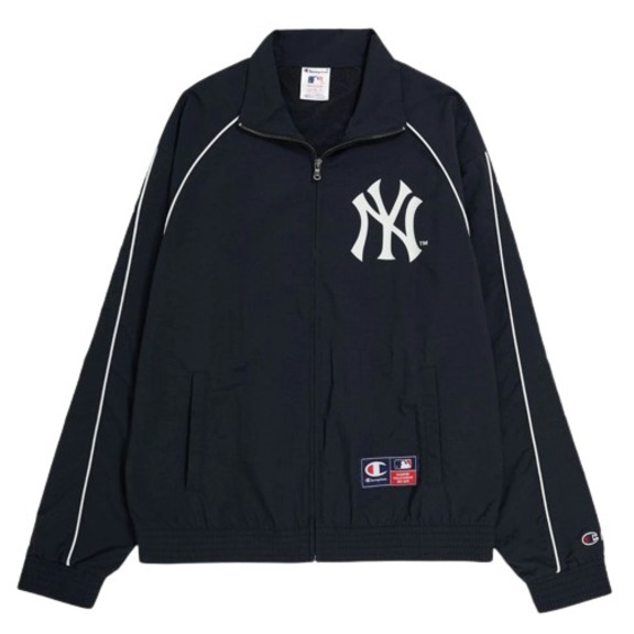 Champion MLB New York Yankees Bestickte Nylonjacke