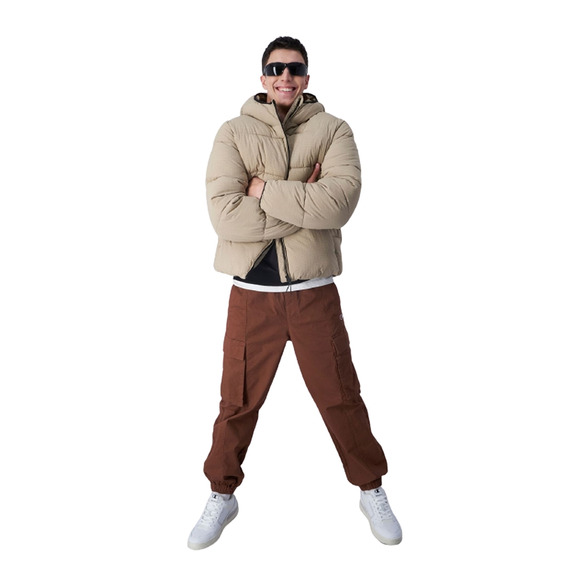 Champion Outdoor Multi Tasche Kapuzenjacke "Beige"