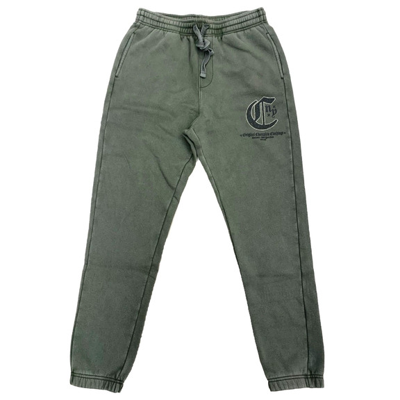Champion Rochester Garment-Dyed Heavy Fleece Manschettenhose "Olive Green"