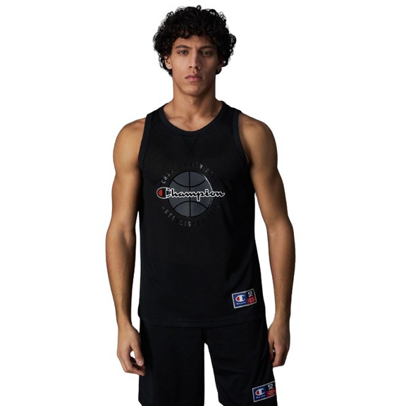 Champion Sport Lifestyle Basketball Mesh Tank Top "Schwarz"