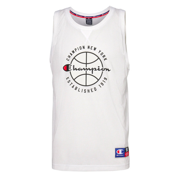 Champion Sport Lifestyle Basketball Mesh Tank Top "White"