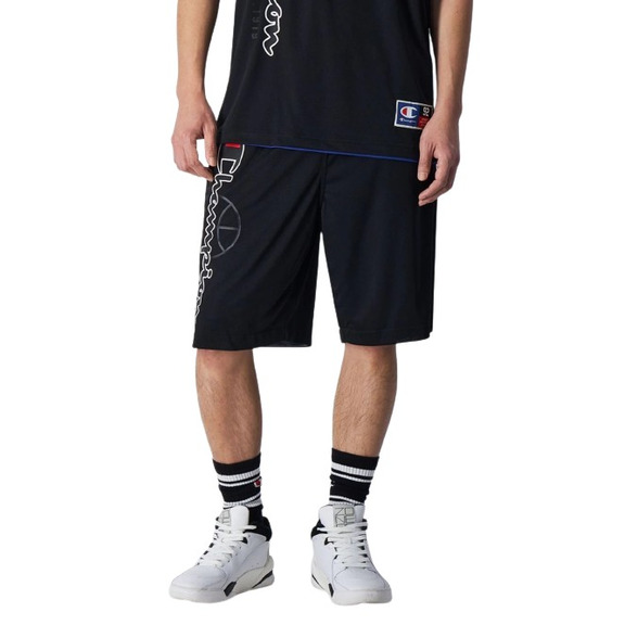 Champion Sport Lifestyle Basketball Reversible Mesh Shorts "Black-Grey"