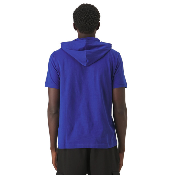 Champion Sport Lifestyle Basketball USA Logo Comfort Fit T-Shirt mit Kapuze "Nautical Blue"