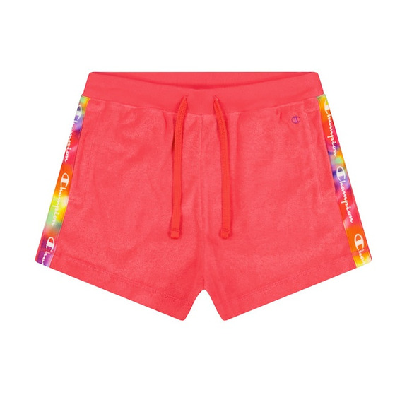 Champion Wm ́s Reverse Weave Crinkled Tape Scrip Logo Short