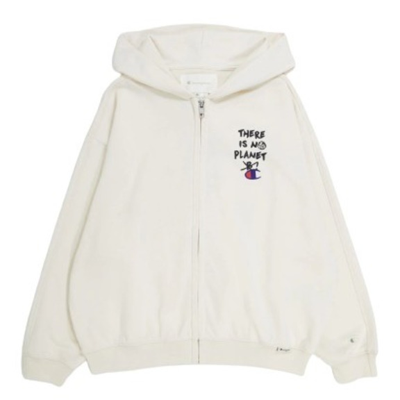 Champion Woman\'s Rochester Future Care Full-Zip Hoodie "Cream"